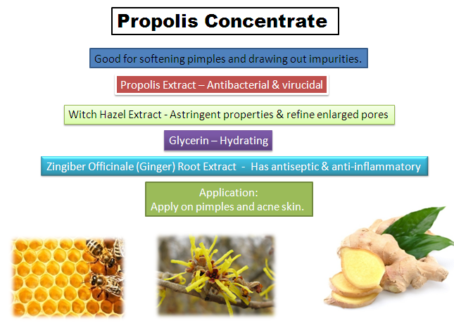 con propolis